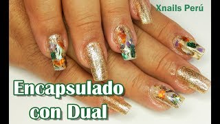 Uñas Acrilicas Encapsuladas con Dual  Xnails Peru [upl. by Atok745]