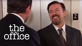 Michael Scott Meets David Brent  The Office US [upl. by Yruam496]