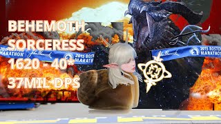 Lost Ark  Behemoth  40 Sorceress 37M DPS [upl. by Kcirddes]