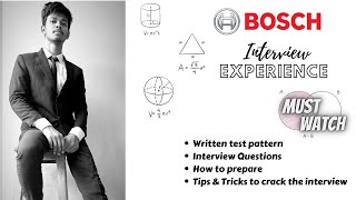 Bosch Interview Experience 2023  Bosch interview questions amp answers  Robert bosch  RBE [upl. by Giovanni822]