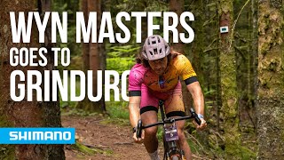 Wyn Masters goes to Grinduro  SHIMANO [upl. by Selokcin]