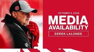 Derek Lalonde Media Availability  Oct 2 2024 [upl. by Zucker]