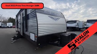 USED 2023 Prime Time Avenger 26BK Travel Trailer Walk Through [upl. by Odlaner494]