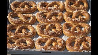 Bavarski Pereci Recept  Bavarian Pretzels Recipe [upl. by Nylime]