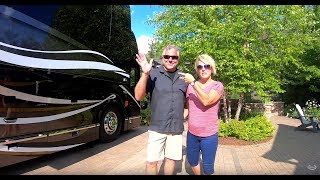 Luxury RV in Charlevoix Randy Dawn and a Marathon Coach Ep10 [upl. by Peterman]