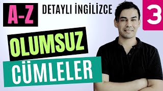 AZ DERS 03  Olumsuz Cümleler [upl. by Melvin]