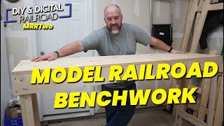 Model Railroad Benchwork Made Easy MRRTwo Part 1 [upl. by Okimat1]