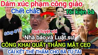 🔴DƯ LUẬN CẢM KÍCH Nhà Báo và Luật sư Hùng NÓI điều này về Bà Hằng vì Sư Minh Tuệ [upl. by Ardnayek]