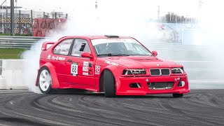 Best of Drifts amp Drift Fails on Showtime 2024  Hart Voor Autos [upl. by Ahsemit]