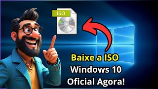 Guia Completo de Como Baixar o Windows 10 Oficial 32 e 64 bits [upl. by Esinev]