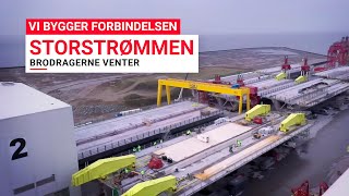 Vi bygger forbindelsen STORSTRØMMEN  Brodragerne venter December 2022 [upl. by Sheela]