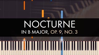 Frédéric Chopin  Nocturne in B Major Op 9 No 3 [upl. by Anitrak820]