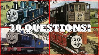 Answering 30 Thomas And Friends Questions [upl. by Erdah]