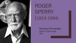 Roger Sperry Fernandes [upl. by Jilli]