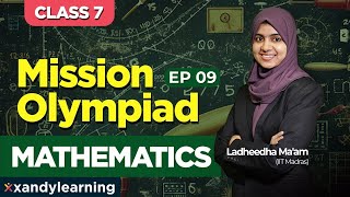 🔰 Mission Olympiad  Class 07  International Math Olympiad  Ep 09  Mathematics maths olympiad [upl. by Naujyt294]