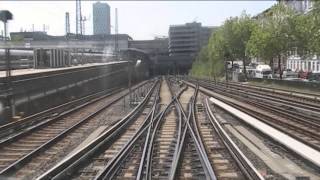 Führerstandsmitfahrt SBahn Hamburg S31S1 Berliner Tor  Altona  Friedrichsberg [upl. by Ahsitneuq387]