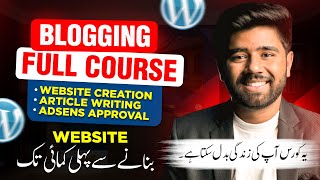 Blogging Complete Course for Beginners  How to Start Blogging amp Earn Money in 2023 [upl. by Viva]