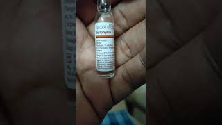 Theophylline 1 ampoule iv [upl. by Sama]