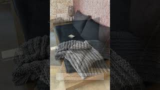 Chunky Crochet Blanket Super Easy Free Pattern [upl. by Neall84]