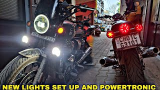 Enhancing Performance Interceptor 650 with Powertronic and New Indicator Lights [upl. by Boggs]