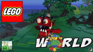 LEGO Worlds Роботы Самосвалы и Свалки [upl. by Ahsert]