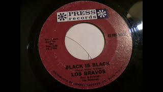 HOT MONO Los Bravos  Black is Black 45 rpm 1966 [upl. by Denney174]