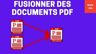 Comment fusionner des fichiers ou documents PDF [upl. by Dinny]