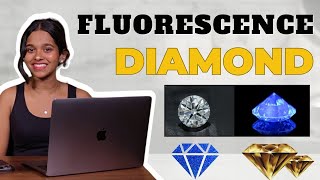 Fluorescence in Diamonds  Diamond Tutorial [upl. by Itsa]