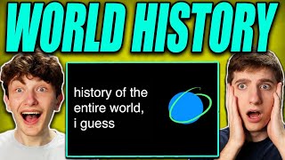 Americans React to history of the entire world i guess [upl. by Christenson742]