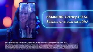 Spot TIM  Promo Samsung Galaxy A33 5G [upl. by Boris233]