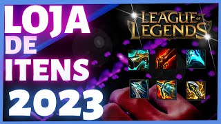 EXPLICANDO SOBRE OS ITENS DE LOL  COMO JOGAR LOL 2023 [upl. by Eltotsira]