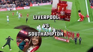 Liverpool vs Southampton Matchday Vlog  The Kids Get The Goals and More [upl. by Sair]