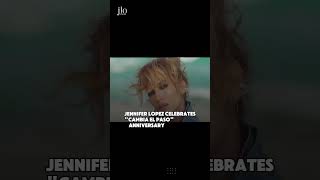 Jennifer Lopez celebrates quotCambia El Pasoquot anniversary jlo jenniferlopez music [upl. by Alisia]