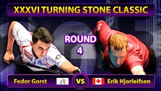 Fedor Gorst  Erik Hjorleifson  Turning Stone 2023  ROUND 4 [upl. by Teage]