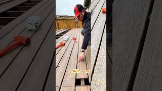 How To Remove A Trex DeckBoard in less than 10 Minutes💪🏻 [upl. by Lacym]