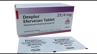 DEXPLUS DeksketoprofenTiyokolşikosid Nedir Niçin Kullanılır Nasıl Kullanılır [upl. by Herv]