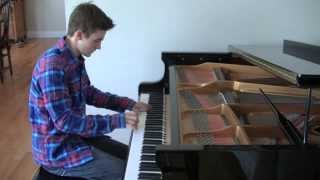 Adele Skyfall Elliott Spenner Piano Cover [upl. by Uhej]