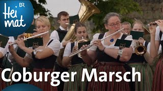 Georgsbläser MehringRaitenhaslach Coburger Marsch  BR Heimat  Zsammgspuit  Volksmusik [upl. by Magena]