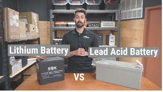 Lithium vs AGM Batteries Whats Best For OffGrid Solar Power Systems Comparison amp Breakdown [upl. by Riamo]