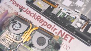 Asus n550j Laptop repair fix power jack problems broken dc socket input port [upl. by Suiravaj764]