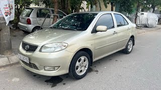 Toyota Vios G 2003  Xe Dân Dùng [upl. by Nauqe]