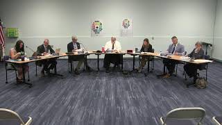 Board of Education Regular Meeting August 19th 2024 [upl. by Jaquenette]