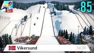 Ski Jumping 2022  Nowe Vikersund 85 [upl. by Kliber580]