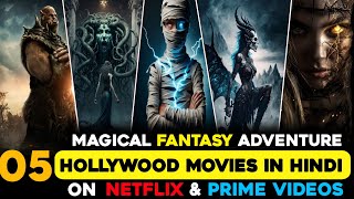 TOP 5 Best Fantasy Magical Adventure Movies In Hindi  Best Hollywood Fantasy Movies In Hindi Part 2 [upl. by Tuddor750]