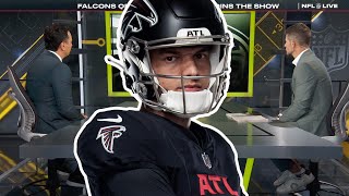 Desmond Ridder joins NFL Live to talk about year two ahead of Training Camp  Atlanta Falcons [upl. by Aicil]