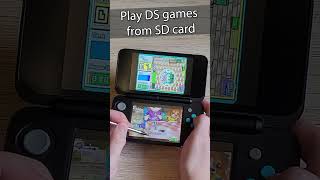 What can a MODDED 3ds do 🕹️ shorts nintendo 3ds mod hack [upl. by Kcirdec]