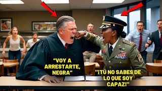 JUEZ CORRUPTO HUMILLA A UNA GENERAL NEGRA DEL EJÉRCITO 5 DÍAS DESPUÉS NADIE PUEDE CREER QUE [upl. by Lilithe]