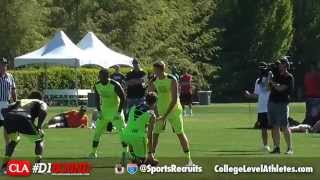 QB Blake Barnett Elite 11 MVP Interview  CollegeLevelAthletescom [upl. by Andri48]