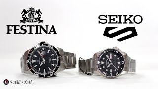 Quartz Watch vs Automatic Watch  FESTINA vs SEIKO [upl. by Leandro65]