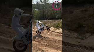 Top 3 Dirt Bikes Insane Moments 💀bikes motocrossbike [upl. by Buckler]